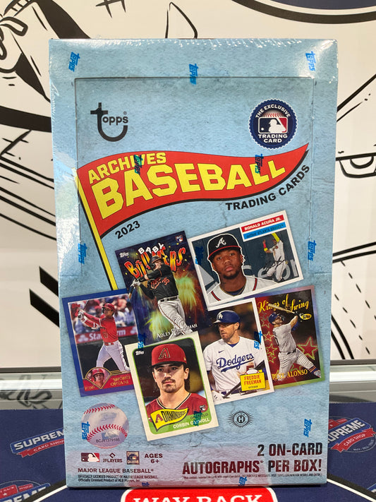 2023 MLB Archives Hobby Box