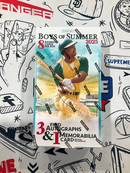 2025 Panini Boys Of Summer Baseball Hobby Box