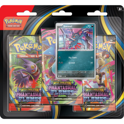 Pokemon Trading Card Game: Phantasmal Flames Three-Booster Blister