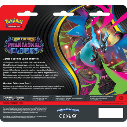 Pokemon Trading Card Game: Phantasmal Flames Three-Booster Blister