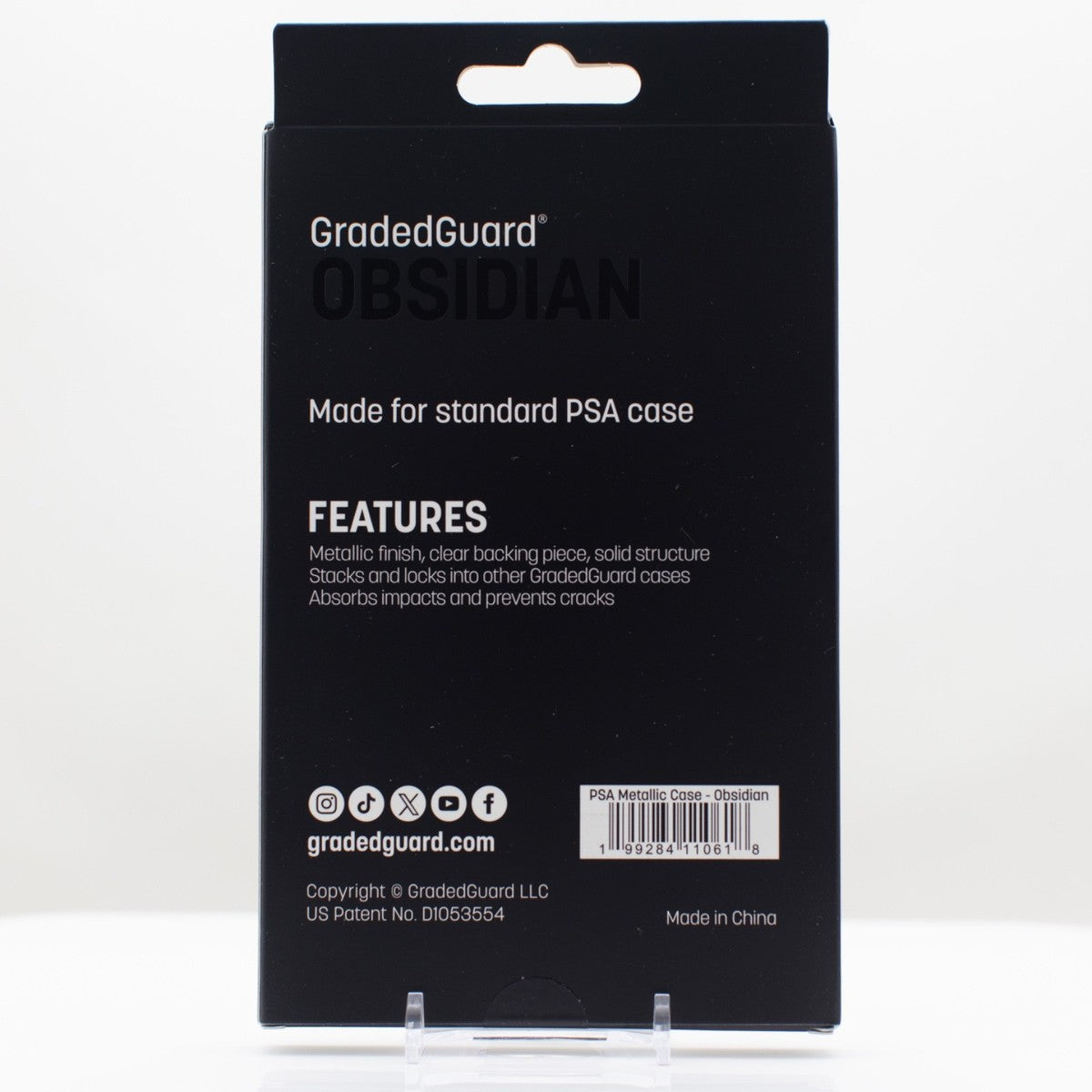 Graded Guard Limited Edition Metallic Obsidian (PSA)